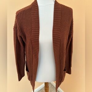 Open Cardigan Sweater